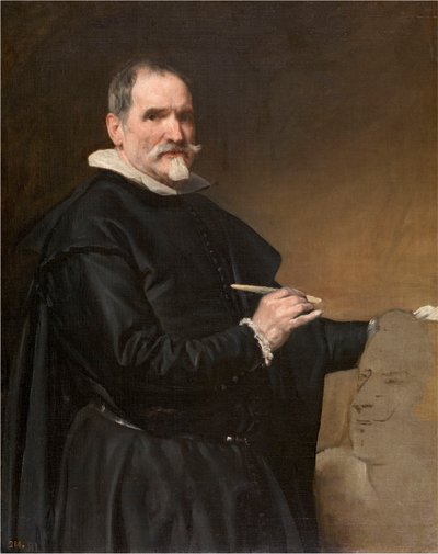 Portrait of Juan Martínez Montañés by Diego Velázquez