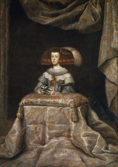 Portrait of Mariana of Austria, praying by Diego Velázquez