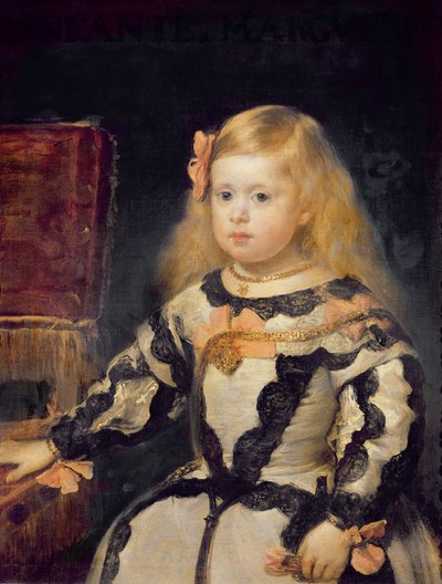 Portrait of the Infanta Maria Marguerita by Diego Velázquez
