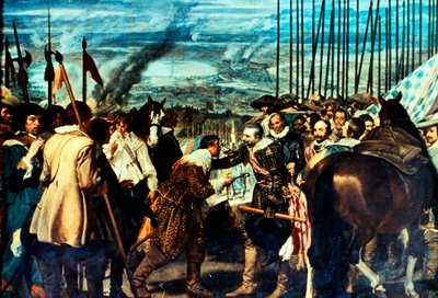 The Reduction of Breda, Thirty Years War, 1625 by Diego Velázquez