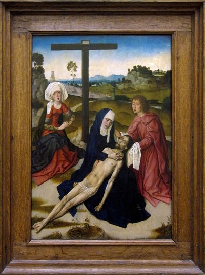 The Lamentation over the Dead Christ by Dieric Bouts
