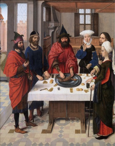The Feast of the Passover by Dieric Bouts