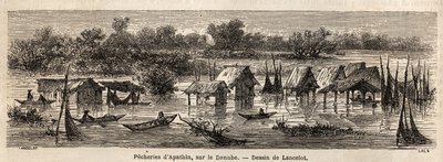 The fisheries of Apathin on the Danube by Dieudonne Auguste Lancelot