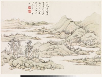 Landscapes After Past Masters by Ding Huang