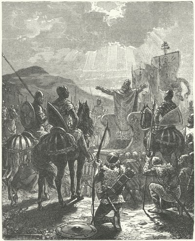 Pope Innocent III preaching the Albigensian Crusade by Diogene Ulysse Napoleon Maillart