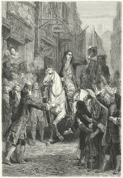 William III entering London by Diogene Ulysse Napoleon Maillart