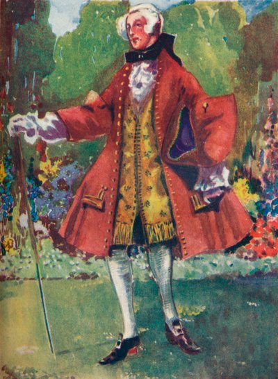 A Man of the Time of George II, 1907 by Dion Clayton Calthrop