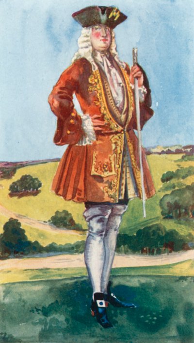 A Man of the Time of George I 1714-1727 by Dion Clayton Calthrop