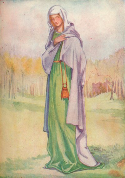 A Woman of the Time of Henry III, 1907 by Dion Clayton Calthrop