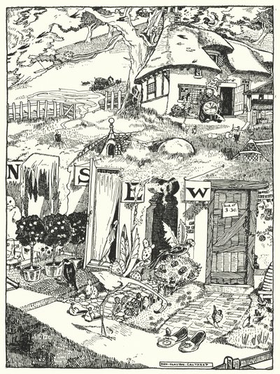 The Homes of the Four Winds by Dion Clayton Calthrop