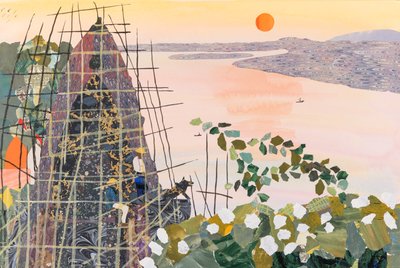 Men at Sunrise, India, 2020 by Dione Verulam