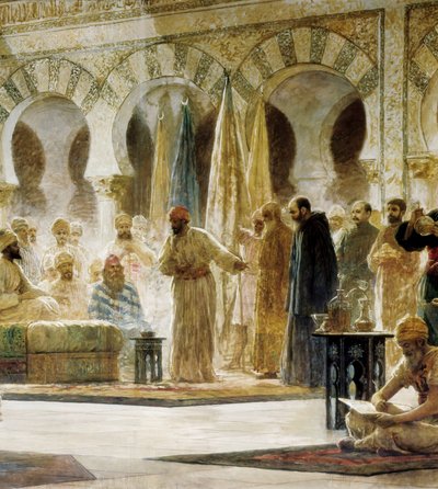 Abd Al-Rahman III (detail) by Dionisio Baixeras Verdaguer