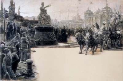 Allegory of the Universal Exhibition celebrated in Barcelona in 1888 by Dionisio Baixeras Verdaguer