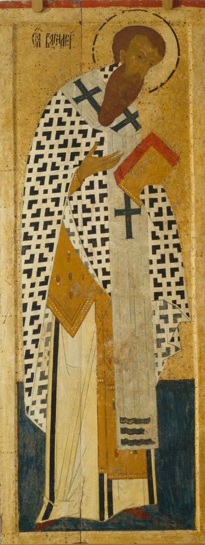 Saint Basil The Great From the Deesis Range by Dionysius