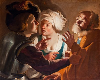 The Denial of Saint Peter by Dirck Baburen van