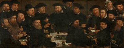 Banquet of Eighteen Amsterdam Guardsmen of Squad L, known as 