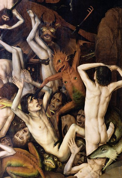 Hell (detail) by Dirck Bouts