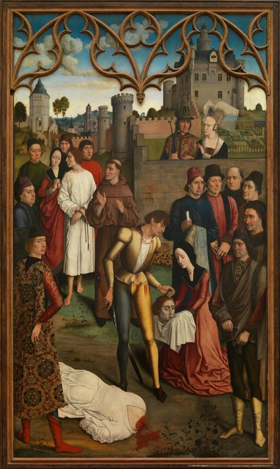 The Justice of Emperor Otto III: Beheading of the Innocent Count by Dirck Bouts