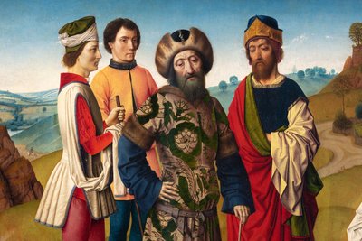 The Martyrdom of St Erasmus (detail) by Dirck Bouts