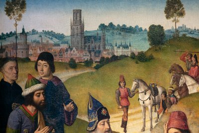 Last Supper (detail) by Dirck Bouts