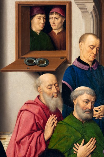 Last Supper (detail) by Dirck Bouts