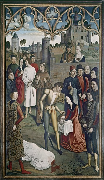 The Justice of the Emperor Otto: The Execution of the Innocent Man, 1473-75 by Dirck Bouts