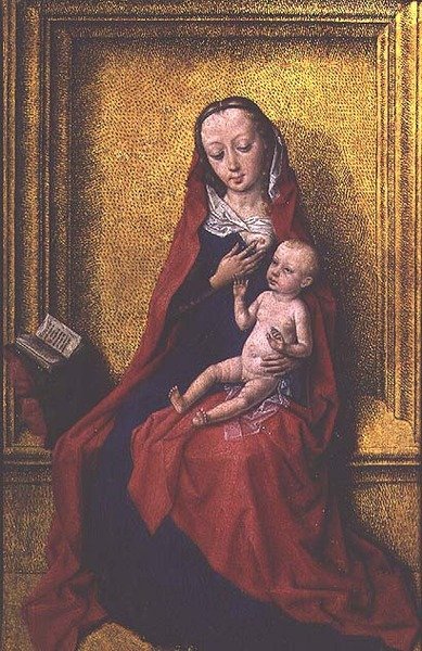 The Virgin and Child in a Stone Niche, c.1465-75 by Dirck Bouts