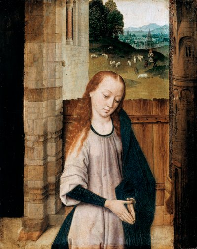 Virgin in Adoration by Dirck Bouts