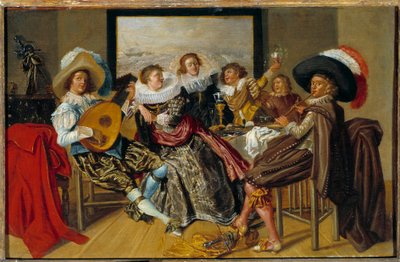 Gallant Meeting by Dirck Hals