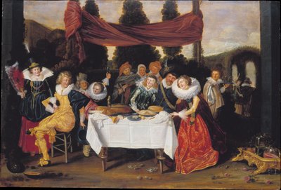 Merry Company by Dirck Hals