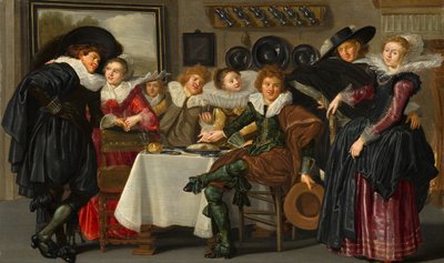 Merry Company by Dirck Hals