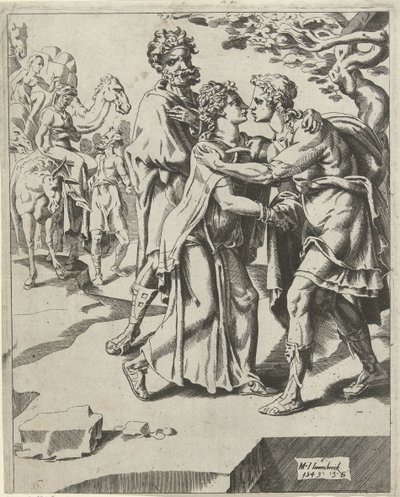 Isaac Greets Rebekah (series title: Isaac