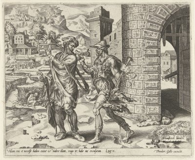 First Excuse: The New Field (Parable of a Wedding Feast) by Dirck Volckertsz. Coornhert