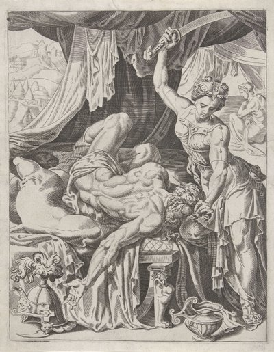 Judith Beheads Holofernes by Dirck Volckertsz. Coornhert