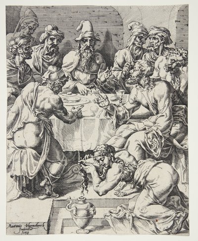 Mary Magdalene Wiping Christ