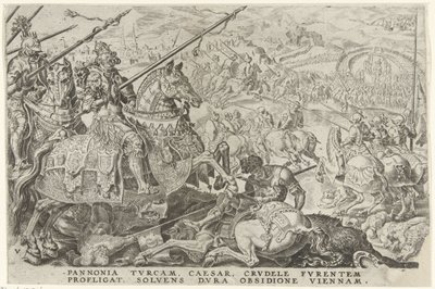 Relief of Vienna, 1529 (Victories of Charles V) by Dirck Volckertsz. Coornhert
