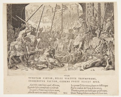 The Victories of Emperor Charles V by Dirck Volckertsz. Coornhert
