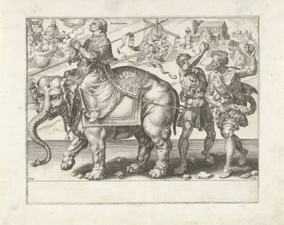 Triumph of Stephen by Dirck Volckertsz. Coornhert