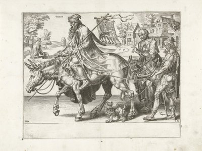 Triumph of Tobias (Triumph of Patience) by Dirck Volckertsz. Coornhert
