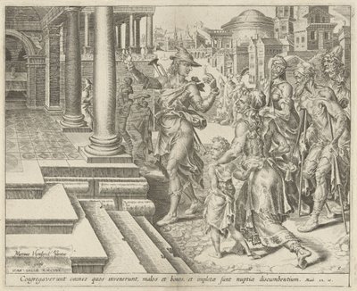 Invitation for the Sick and Poor by Dirck Volckertsz. Coornhert