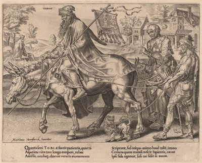 The Triumph of Tobias by Dirck Volckertz Coornhert after Maerten van Heemskerck