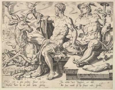 Naphtali, from the series The Twelve Patriarchs by Dirck Volkertsen Coornhert