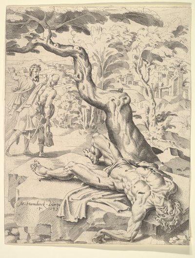 The Parable of the Good Samaritan by Dirck Volkertsen Coornhert