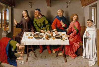 Christ in the House of Simon the Pharisee by Dirk Bouts