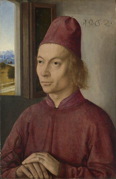 Portrait of a Man Jan van Winckele by Dirk Bouts