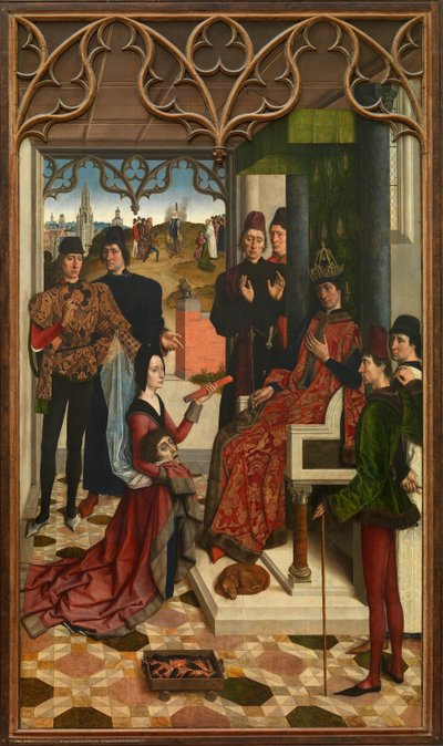 The Justice of Emperor Otto III: Ordeal by Fire by Dirk Bouts