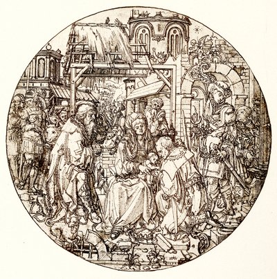 The Magi Worship the Child Jesus by Dirk Jacobsz Vellert