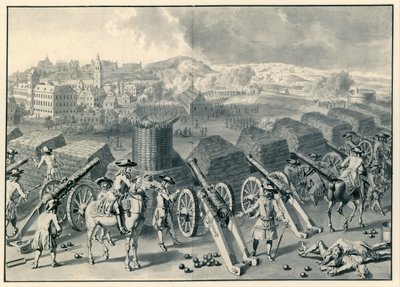View of Namur from the North during the Siege of 1695 by Dirk Maas (possibly)