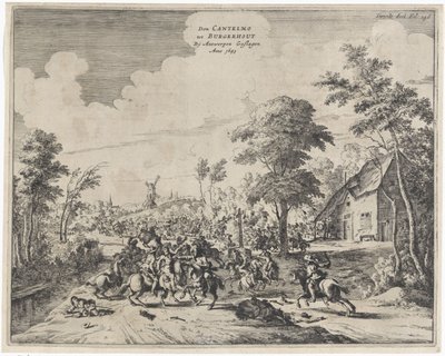 Spaniards Defeated by Don Cantelmo at Borgerhout, 1643 by Dirk Stoop