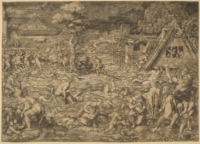 The Deluge by Dirk Vellert